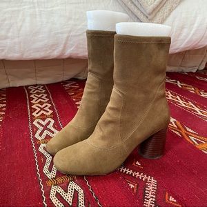 Donald Pliner Brown Suede Bootie